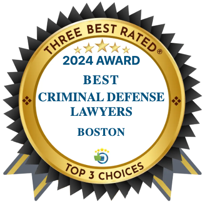 2024 - Top 3 - Criminal Defense Lawyers in Boston - Badge